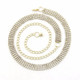 5 Row Diamante belt - Gold
